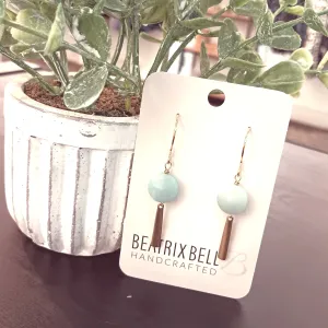 Alexandra Earrings | Amazonite
