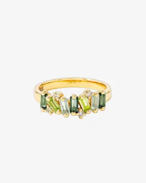 Amalfi Burst Green Mix Half Band
