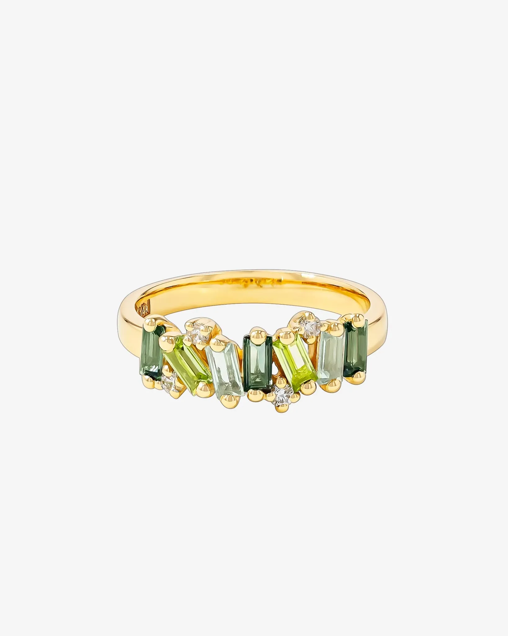 Amalfi Burst Green Mix Half Band