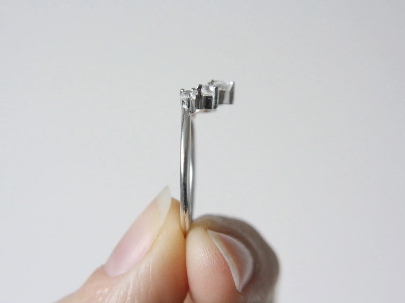 Artemis Moonstone Crown Ring