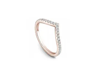 Bead Set Diamond Wedding Band