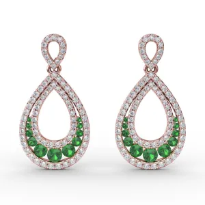 Bedazzled Drop Earrings
