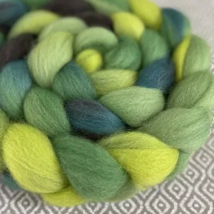 BFL Wool Roving - Peridot