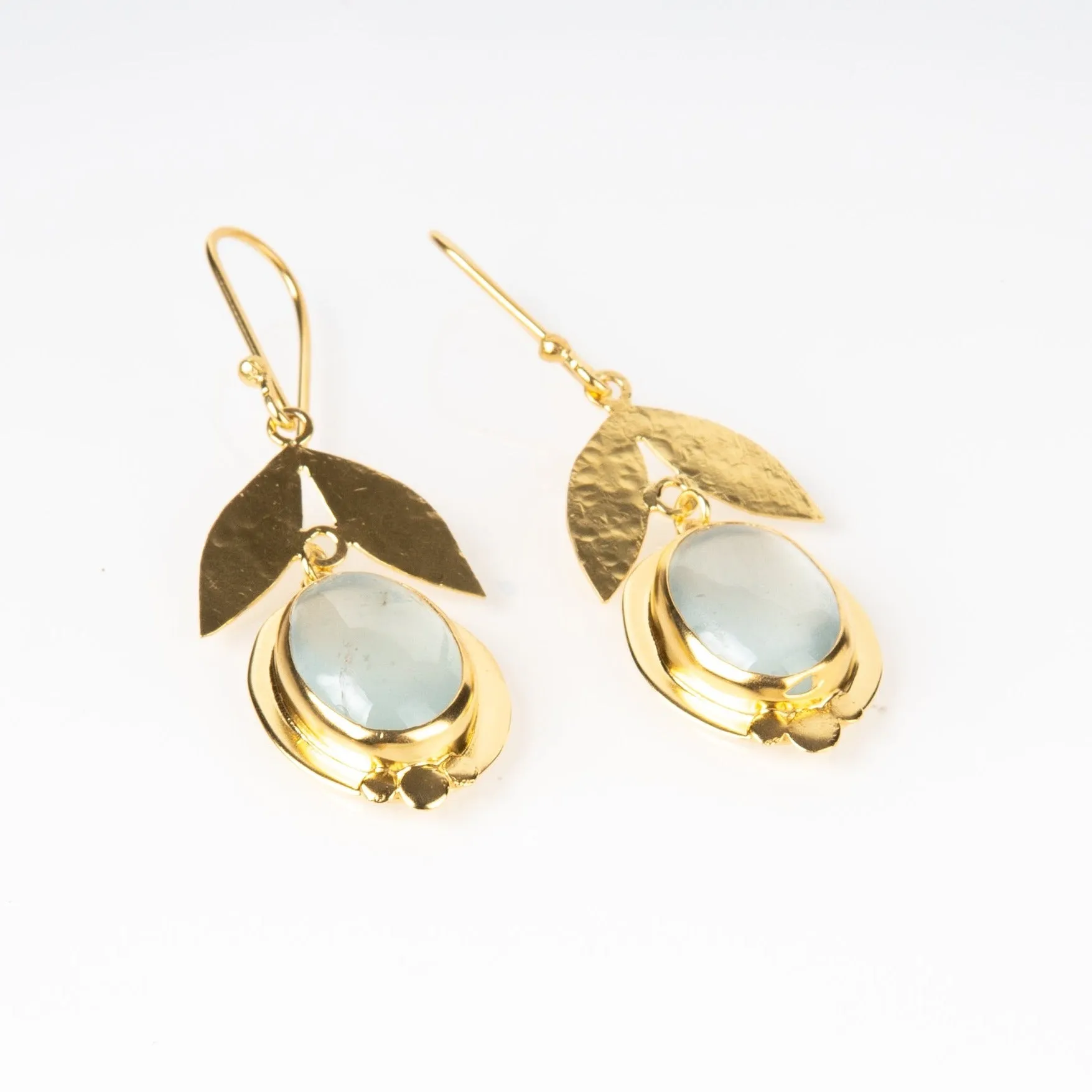 Blue Moonstone Earring