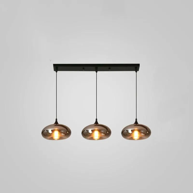 Bottle Glass Pendant Light