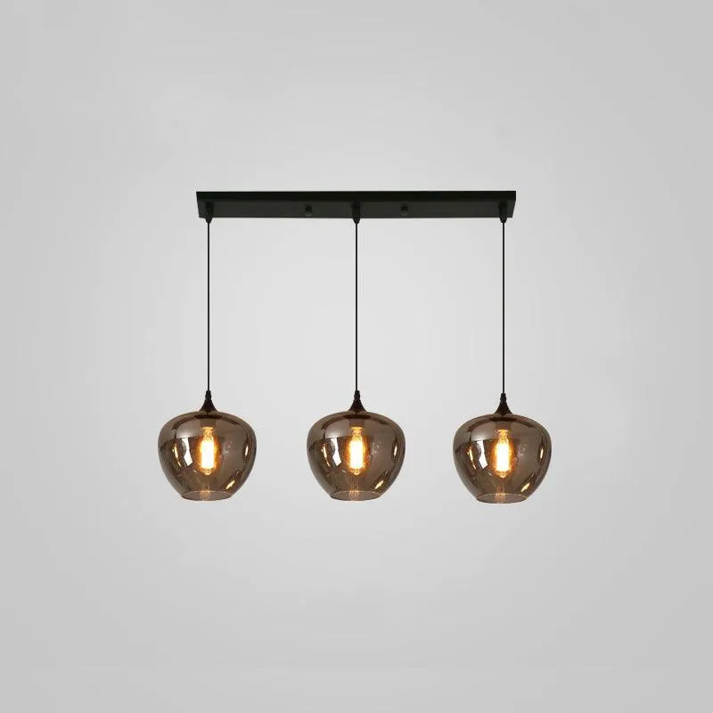 Bottle Glass Pendant Light