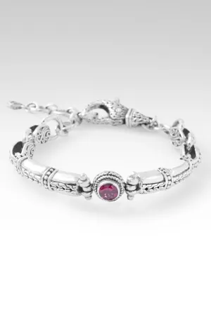 Brave Faith Bracelet™ in Rhodolite Garnet