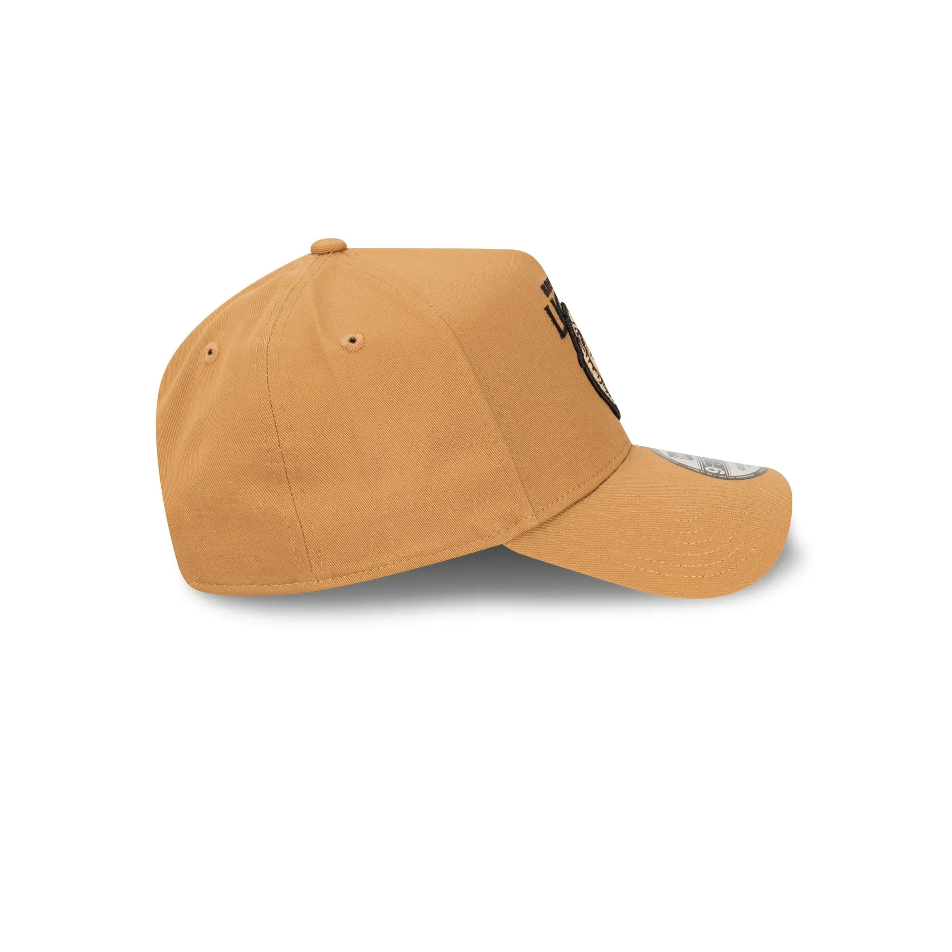 Brisbane Lions Wheat Black 9FORTY A-Frame Snapback