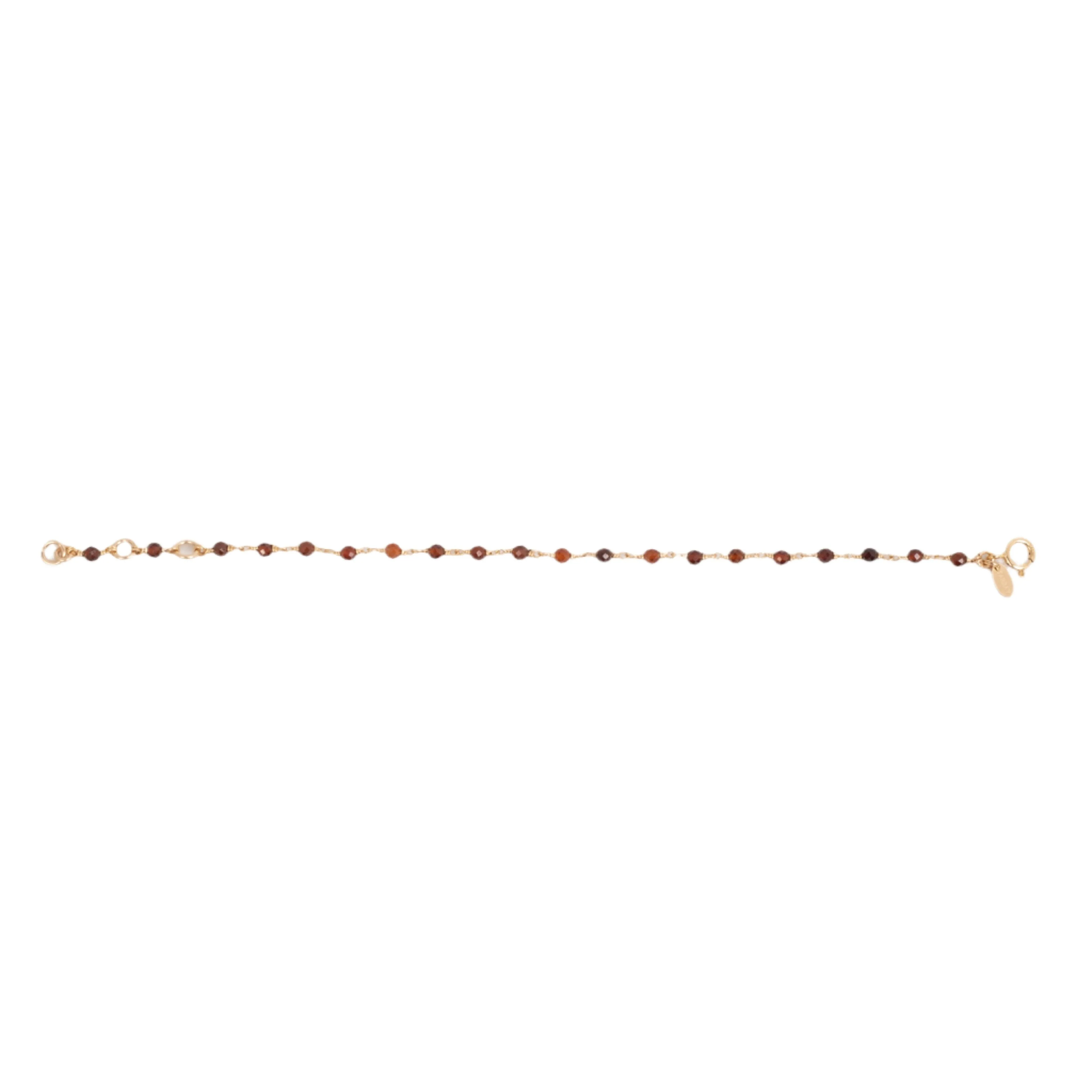Carolita Bracelet #1 - Garnet