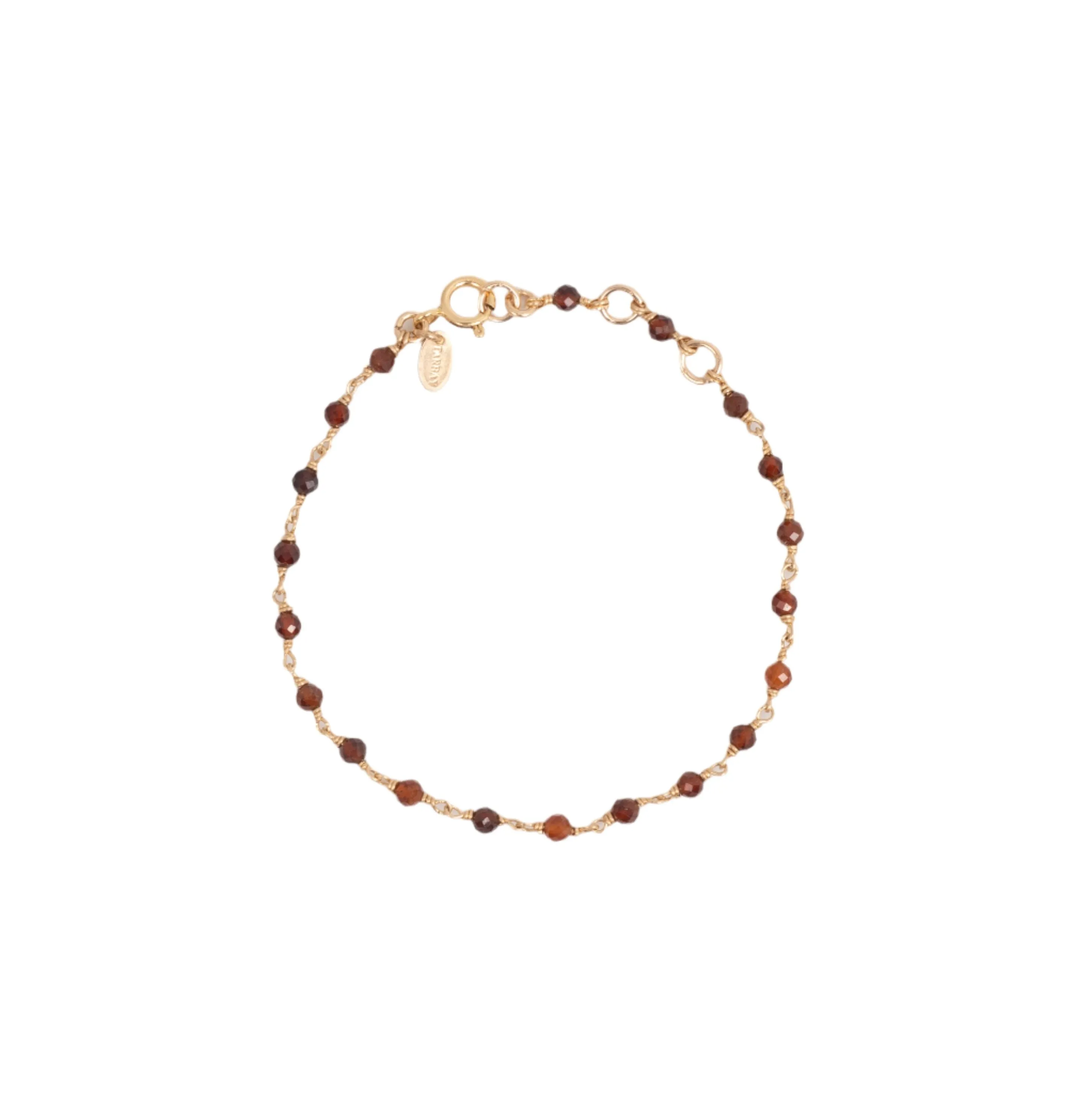 Carolita Bracelet #1 - Garnet