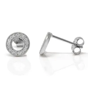 Circle of Life Earrings - Sterling Silver