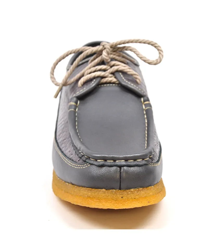 Crown 2 Snake & Leather Lace-Up Shoe by The British Collection