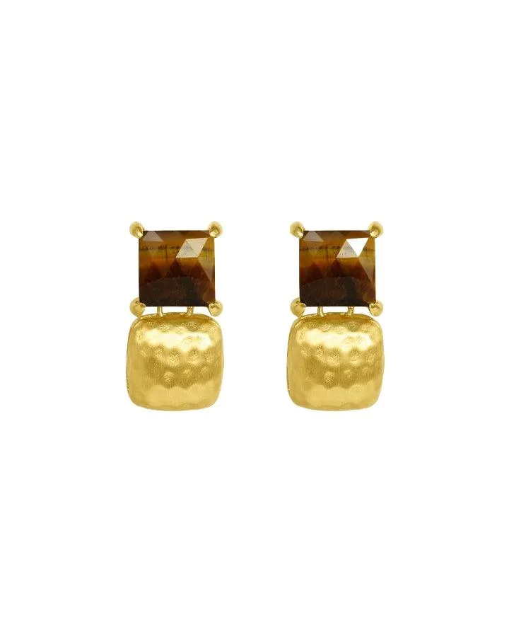 Dean Davidson Nomad Square Droplet Earrings