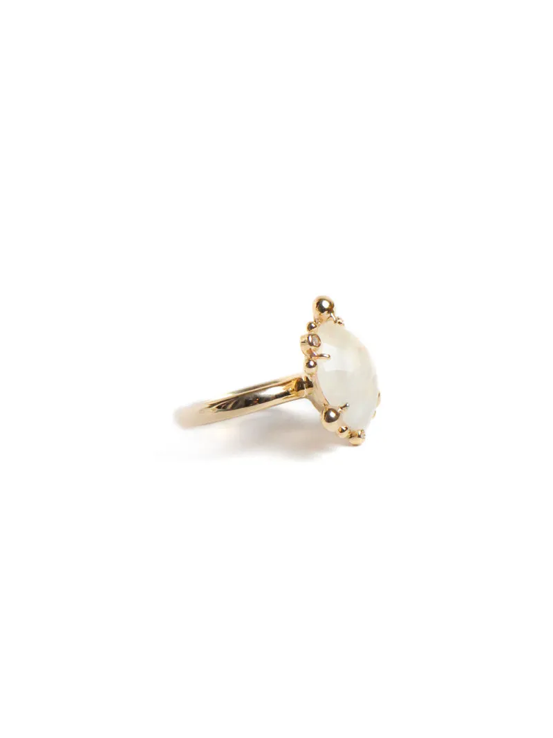 Dew Drop Marine Slice Ring