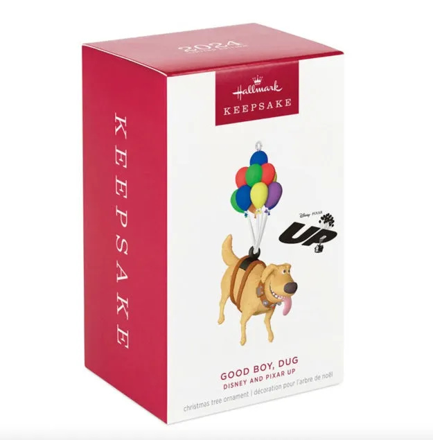 Disney/Pixar Up 15th Anniversary Good Boy, Dug Ornament