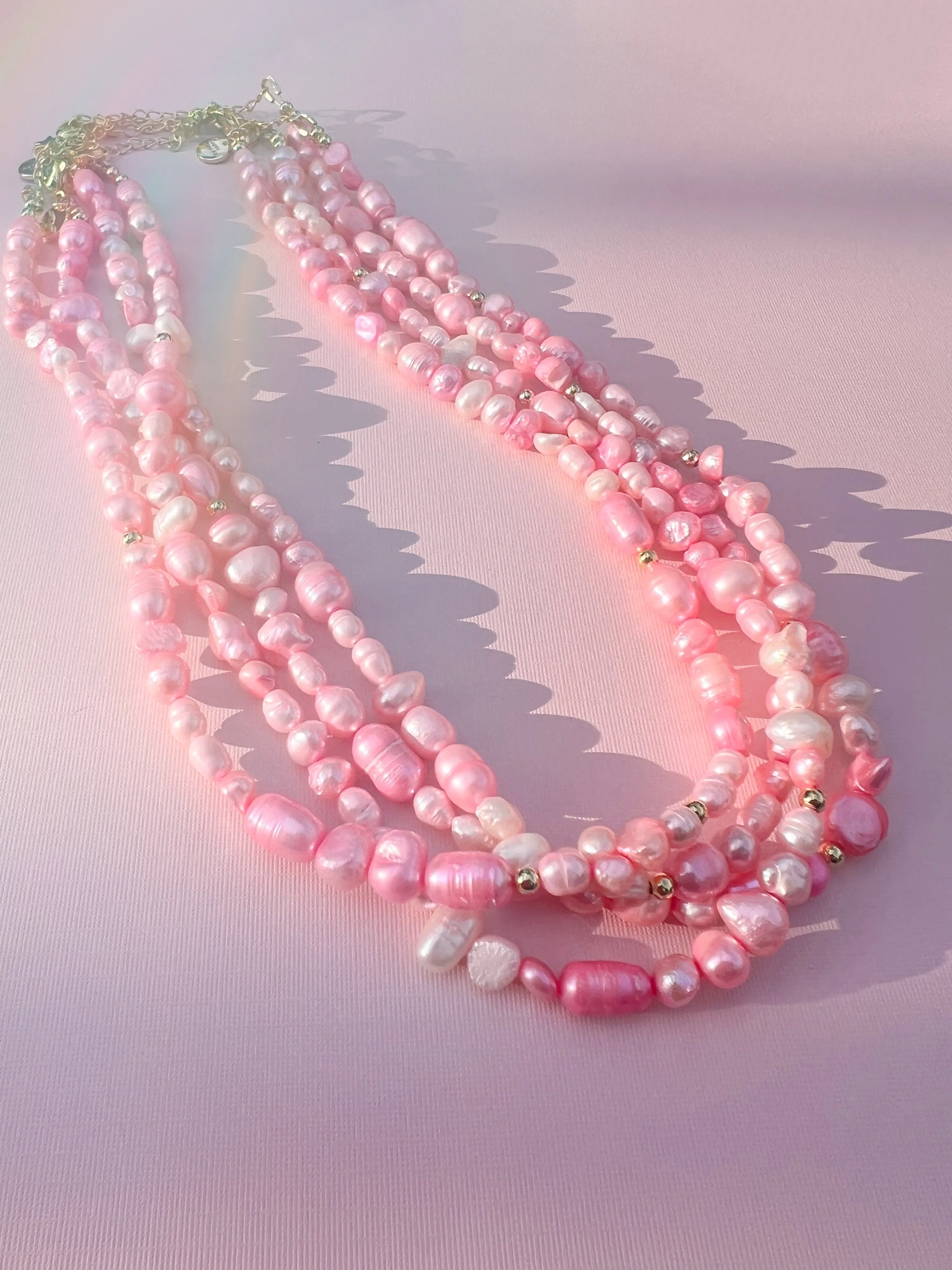 Flamingo Pearl Necklace