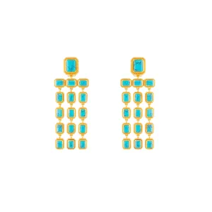Franny Earrings Turquoise