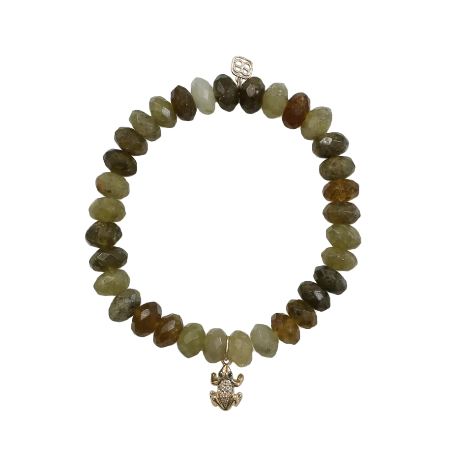 Frog Beaded Bracelet