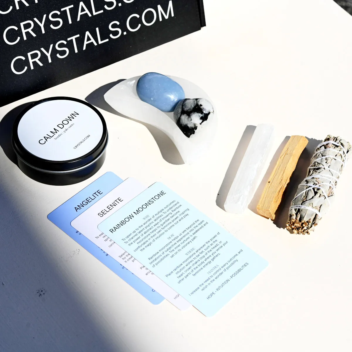 Full Moon / New Moon - Crystal Ritual Kit