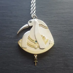 Handcut Thoth Amulet