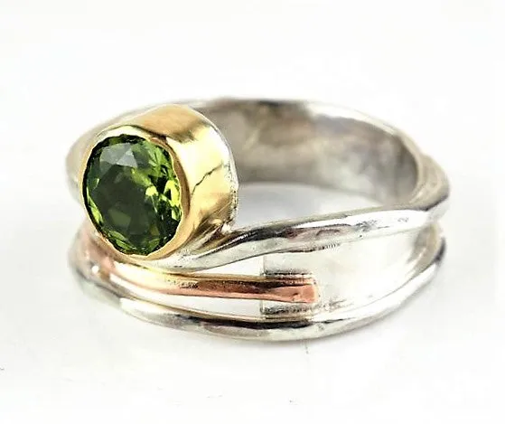 Hanl, Susanna – Silver and Gold Ring