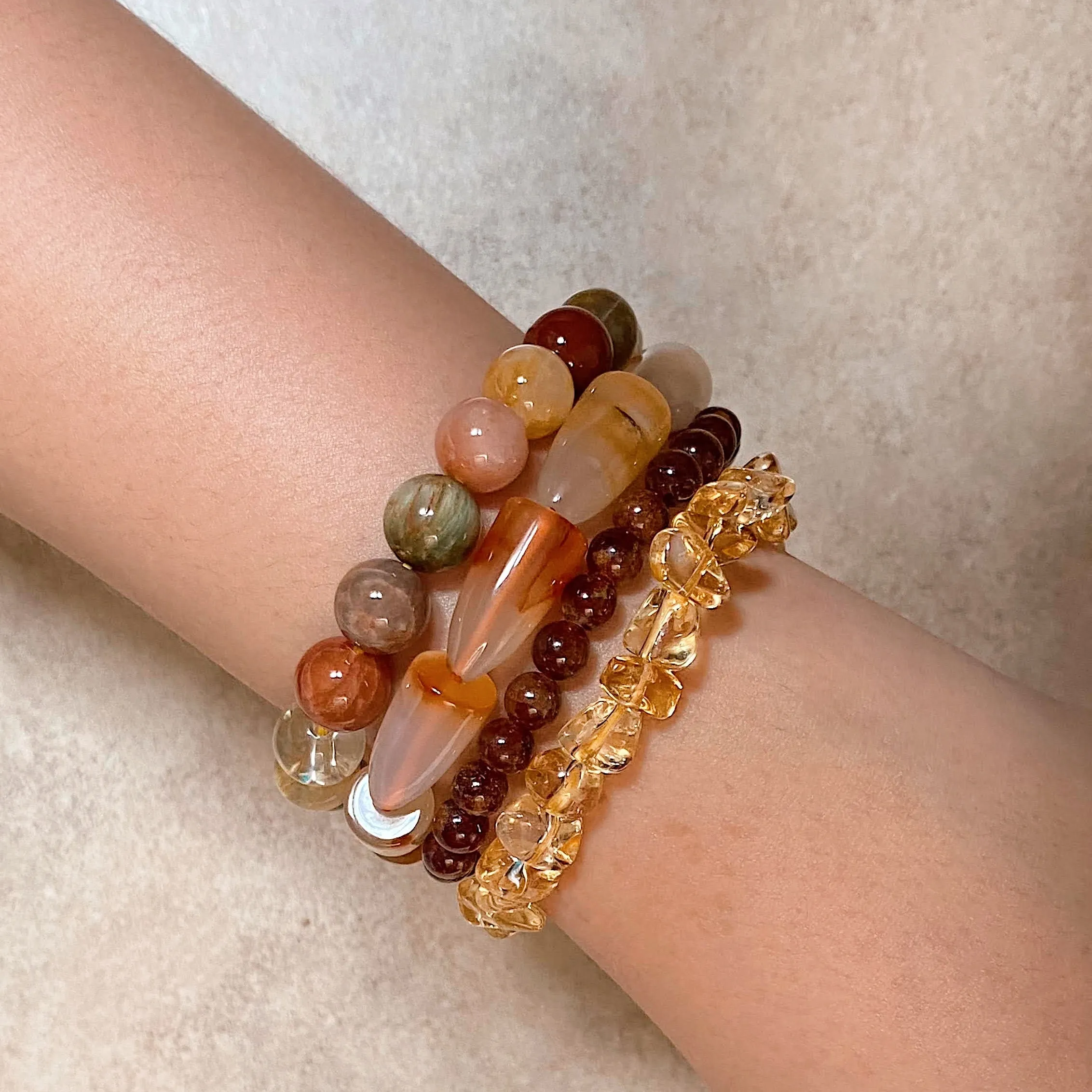 Hessonite Garnet 6mm