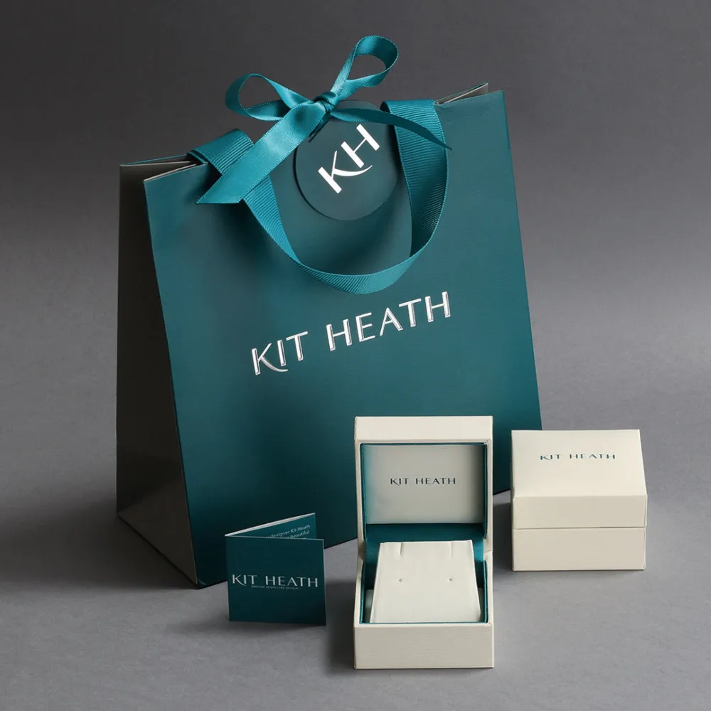 Kit Heath Pebble Stone Mini Turquoise Stud Earrings