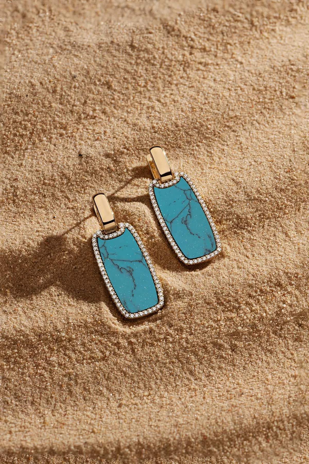 Lagoon Medal Earrings