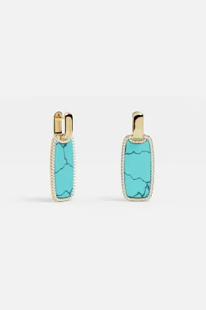 Lagoon Medal Earrings