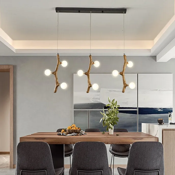 LED Simple Branch Design Pendant Light