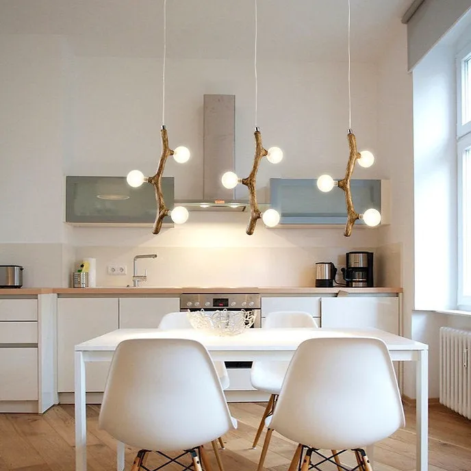 LED Simple Branch Design Pendant Light