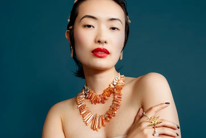 Legacy Crystal Bib Necklace