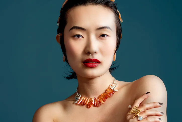 Legacy Crystal Bib Necklace