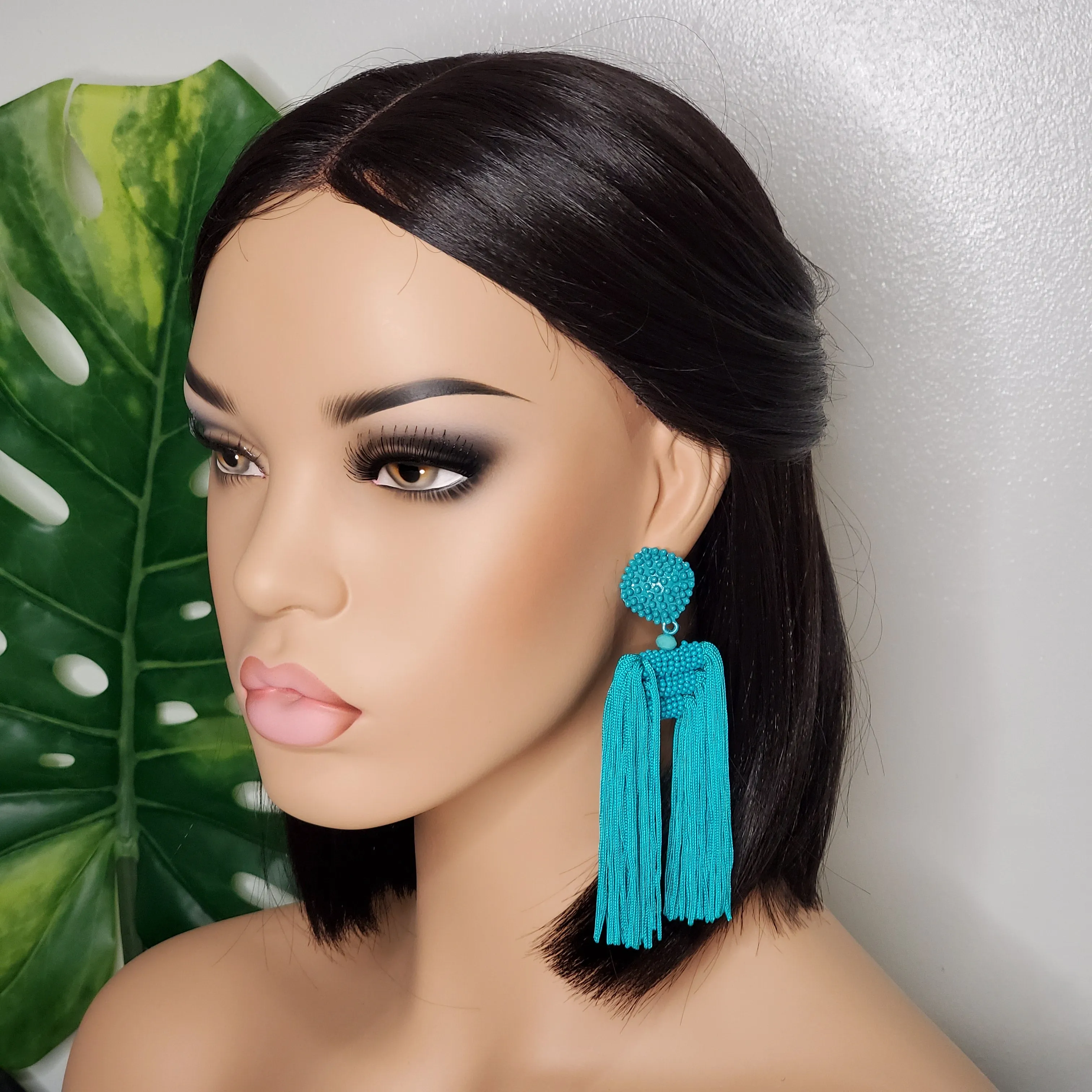 Long Tassel Earrings