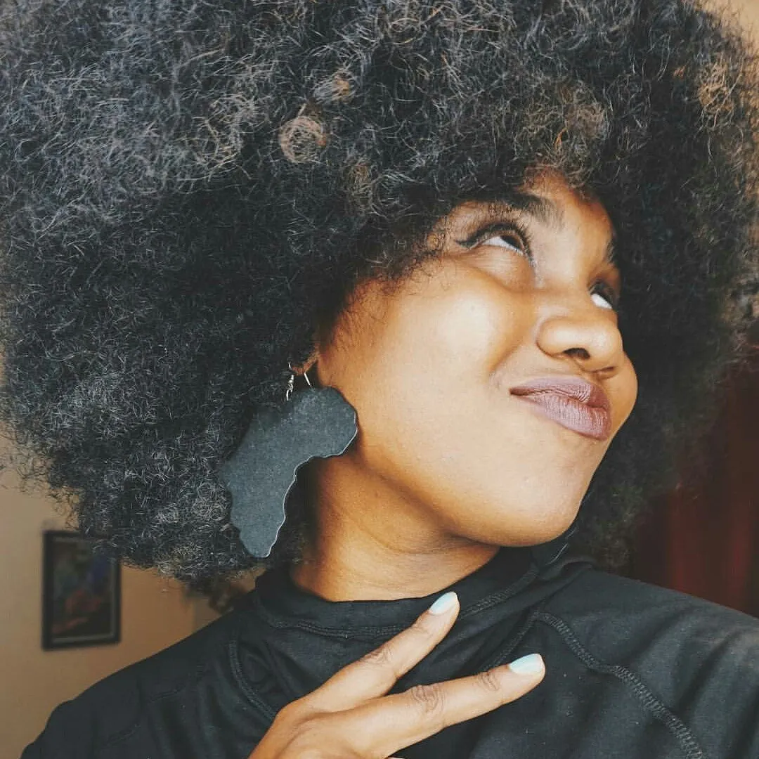 Map of Africa Earrings - 6 colors | African | Africa shaped | Natural hair | Afrocentric | jewelry