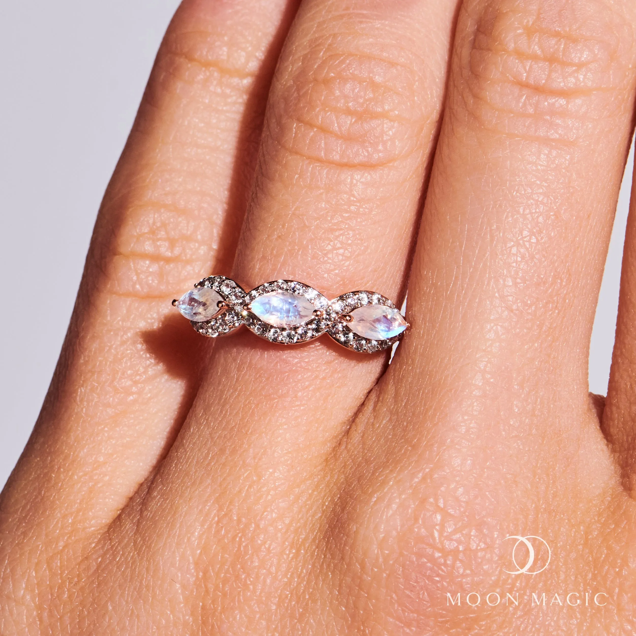 Moonstone Diamond Ring - Euphoria