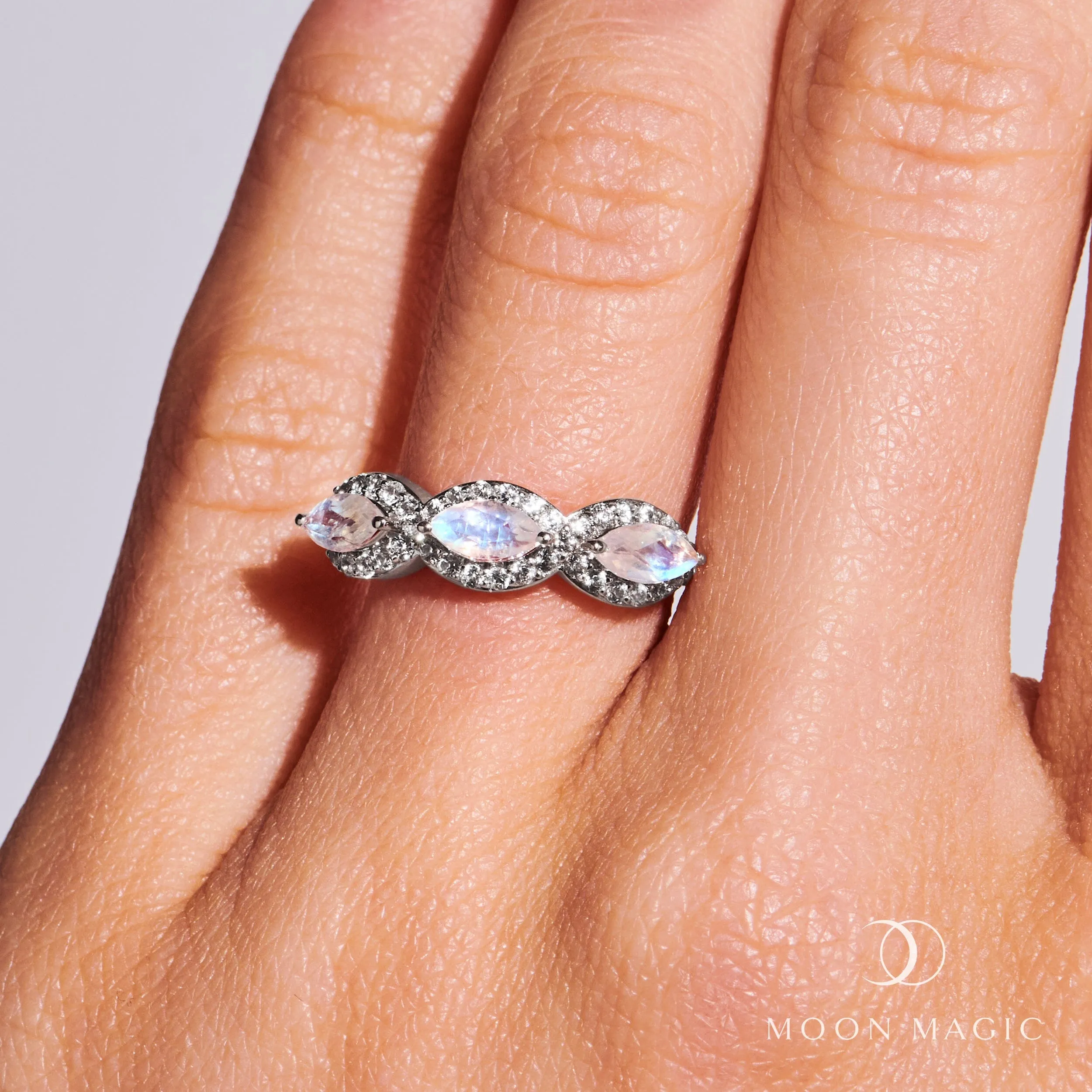 Moonstone Diamond Ring - Euphoria