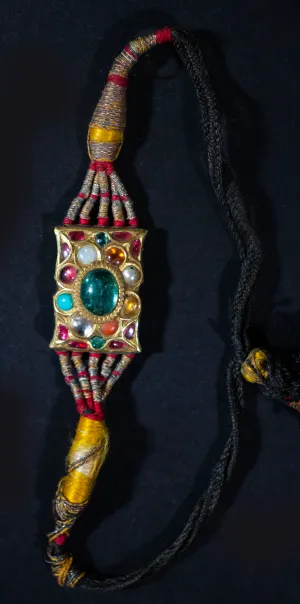 Navaratna Bezu Band 22K and Enameling