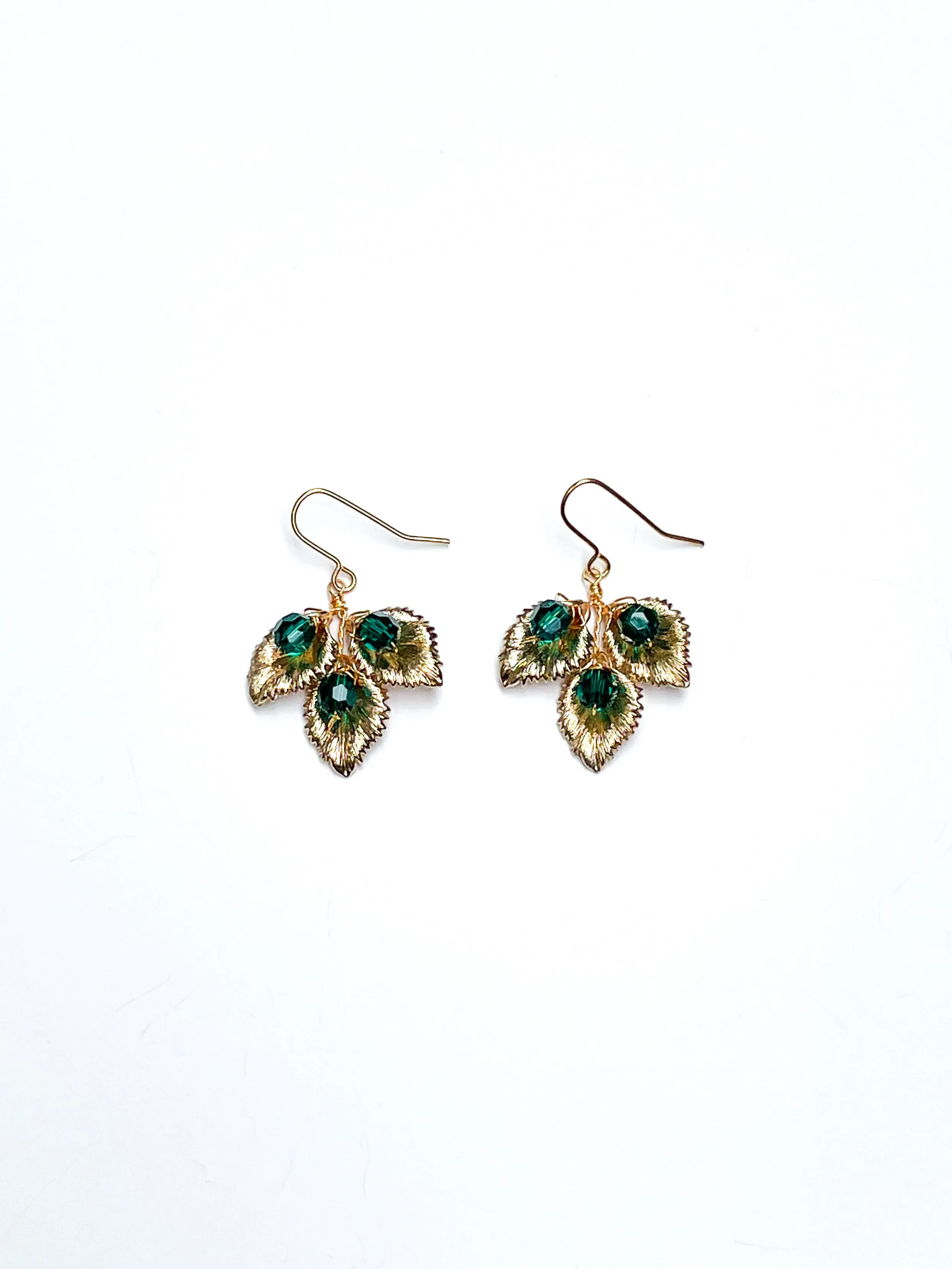 Peacock Earrings