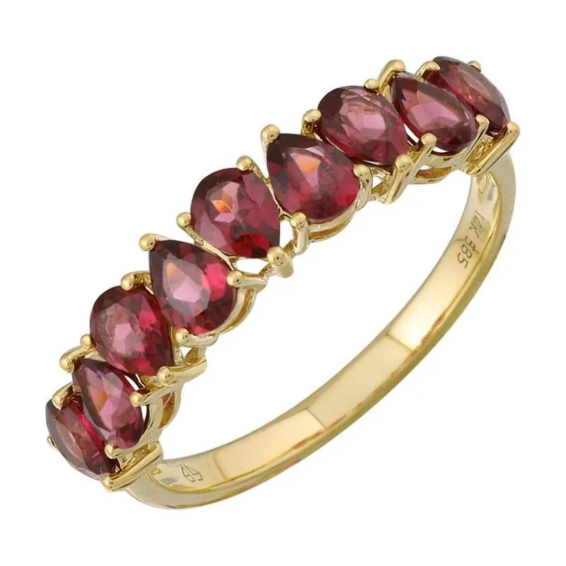 Pear Shape Gemstone Ring