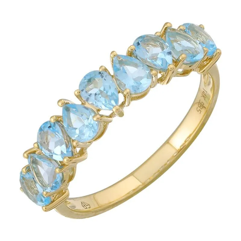 Pear Shape Gemstone Ring