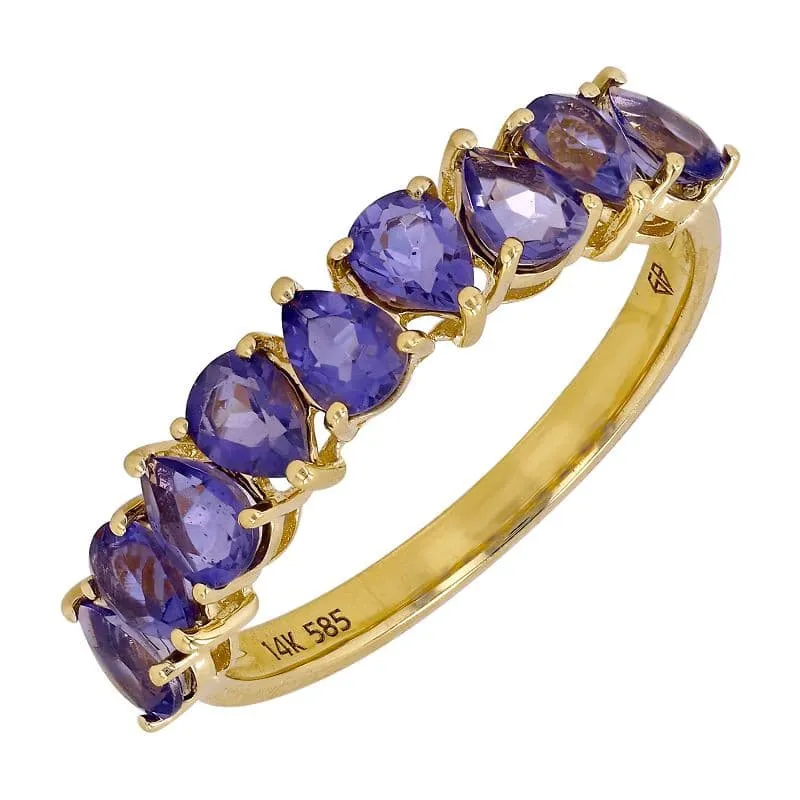 Pear Shape Gemstone Ring