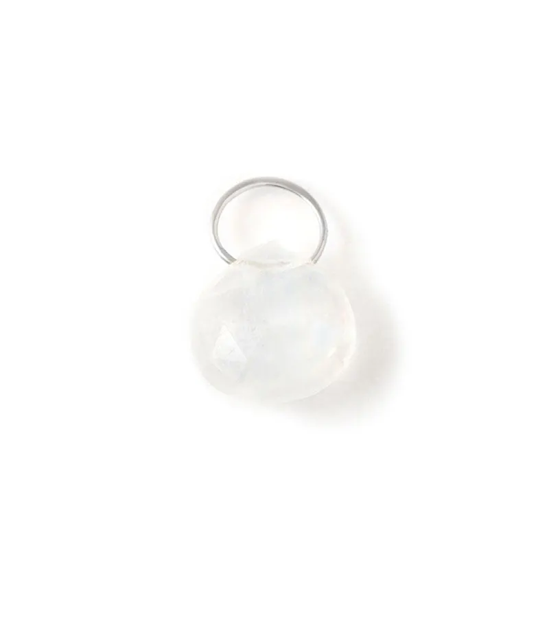Rainbow Moonstone charm