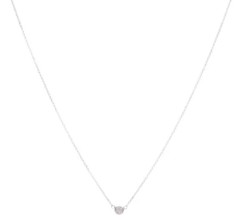 Rose Quartz Comino Necklace