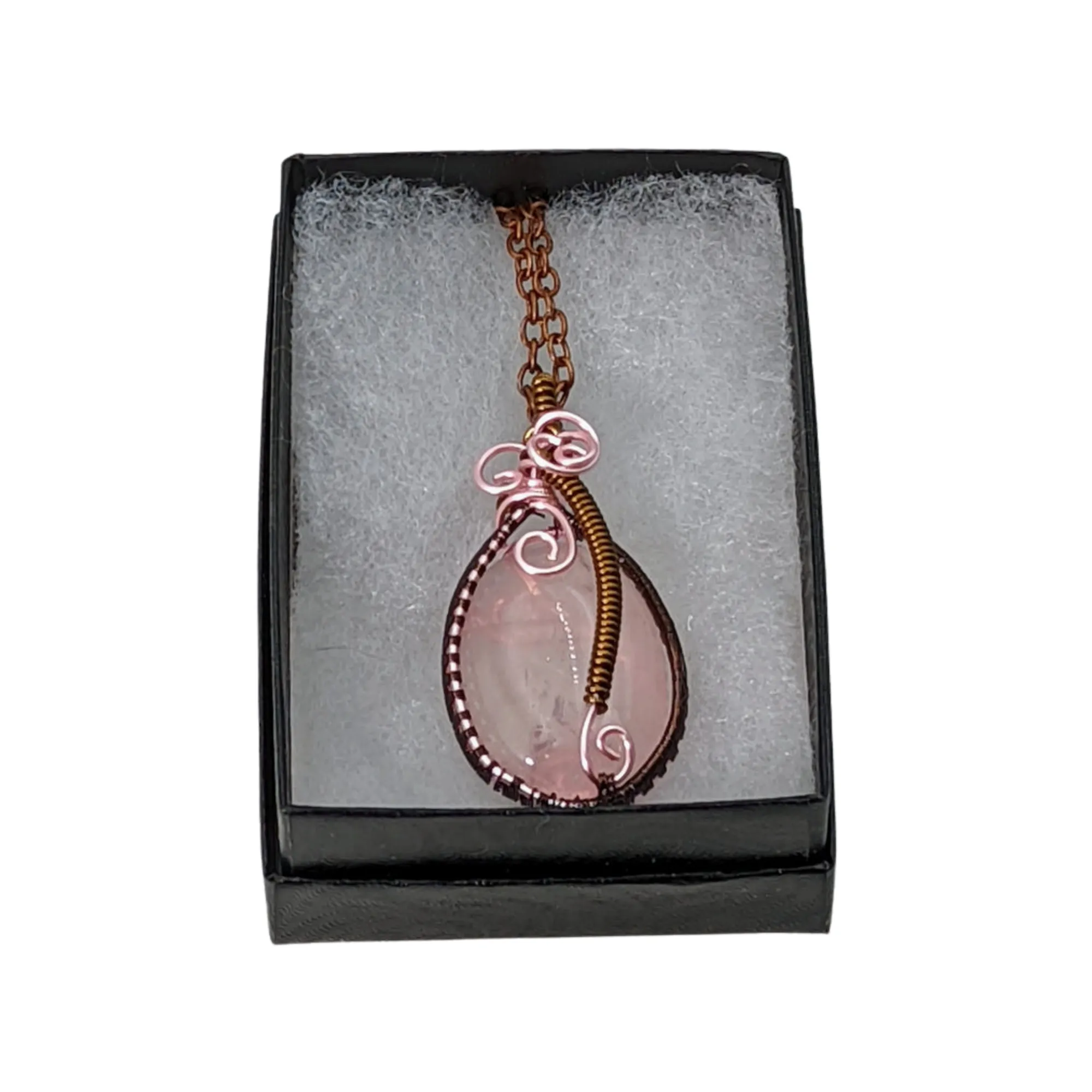 Rose Quartz, Necklace -Echo of a Stone