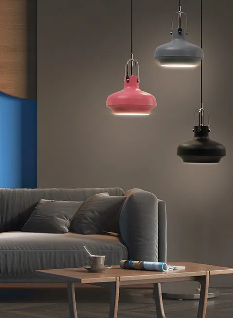 Sveinn Scandinavian Modern Bulbous Shaped Pendant Light