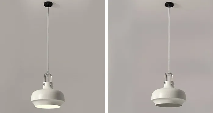 Sveinn Scandinavian Modern Bulbous Shaped Pendant Light