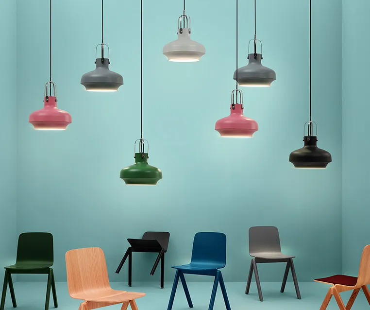 Sveinn Scandinavian Modern Bulbous Shaped Pendant Light