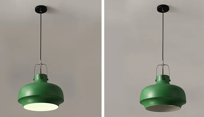 Sveinn Scandinavian Modern Bulbous Shaped Pendant Light