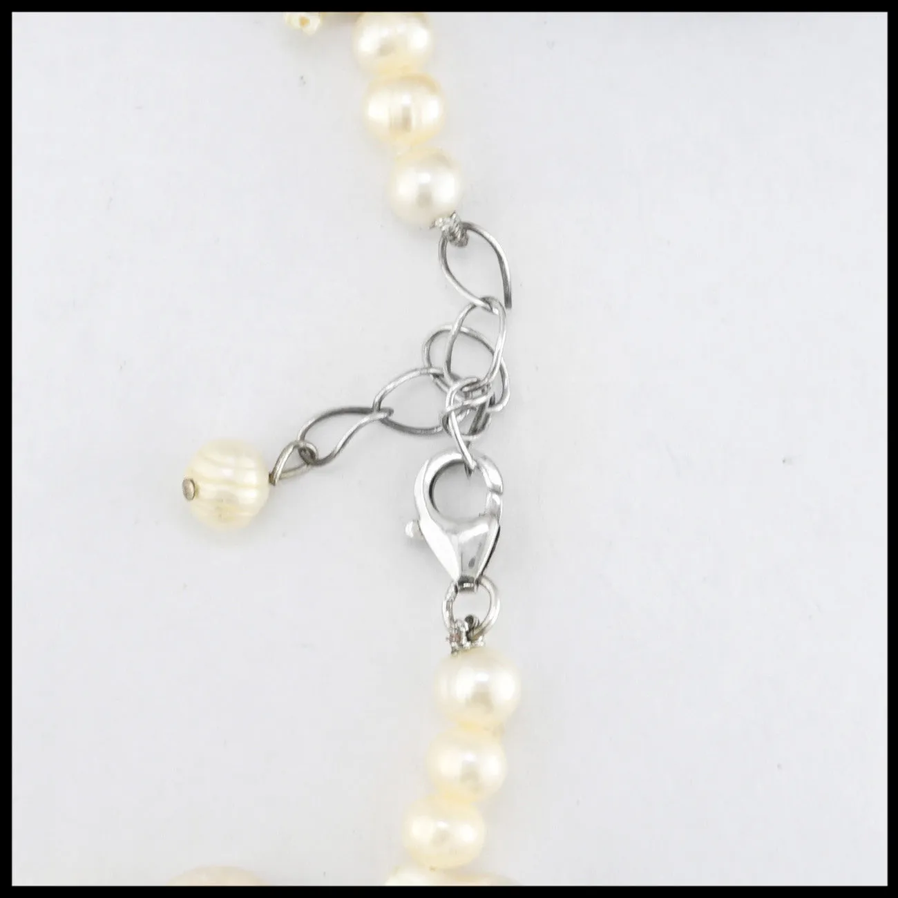 Teardrop Pearl Necklace